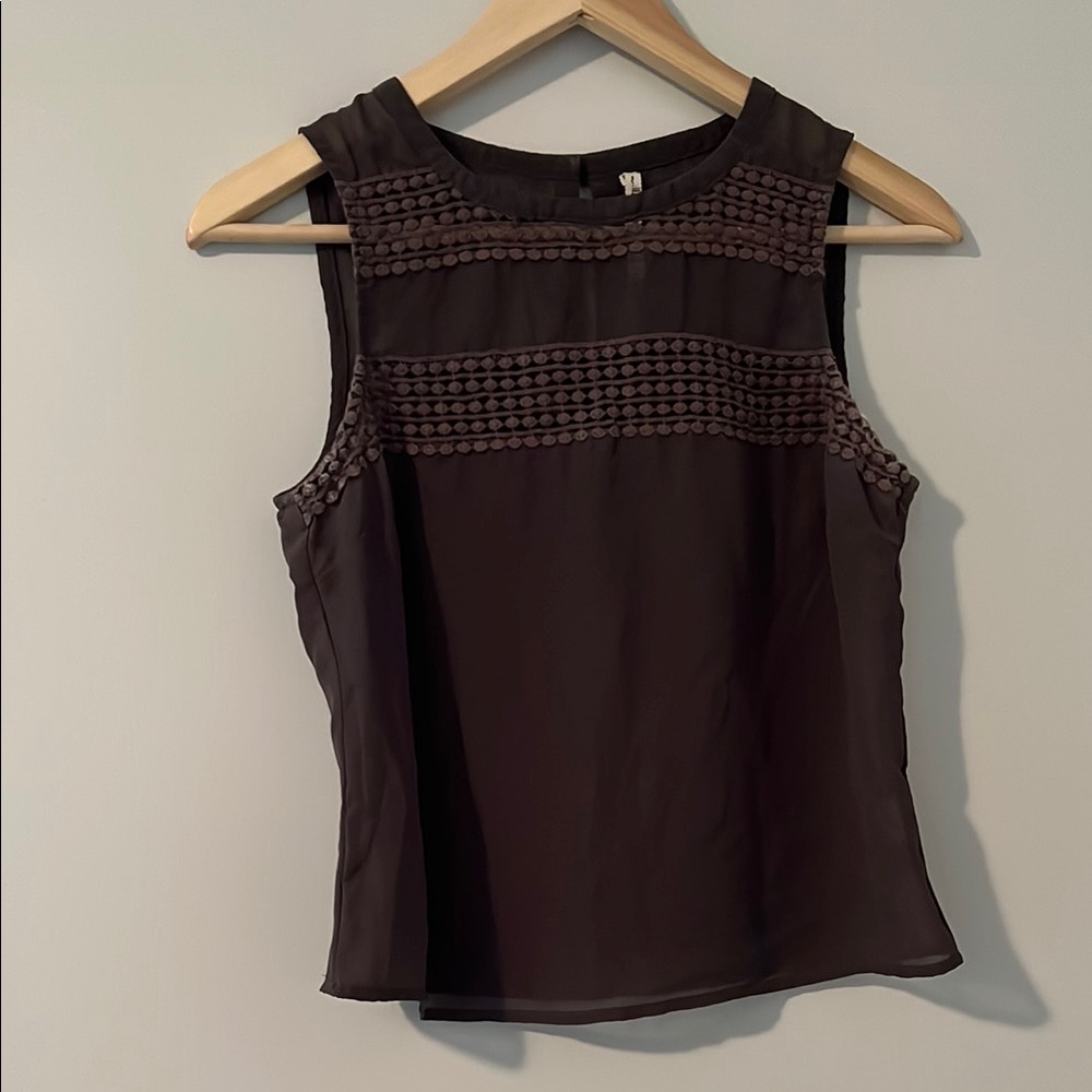 Willow & Clay, XS, Gray Sleeveless Top